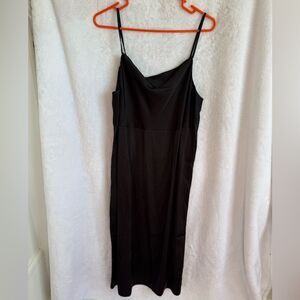 Old Navy Black Slip Dress
